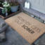 Benner Nobody Gets out Sober Kitchen Mat