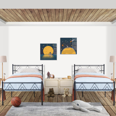 Open-Frame Bed