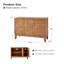 Buffet 45 "avec pieds en bois massif Isabele-1406577091