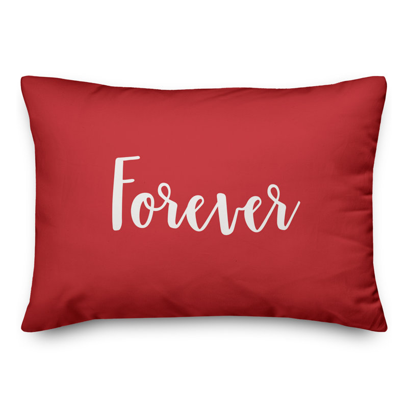 Throw Pillow, Red