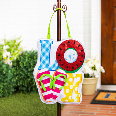 Décoration de porte Ebba Summer Love
