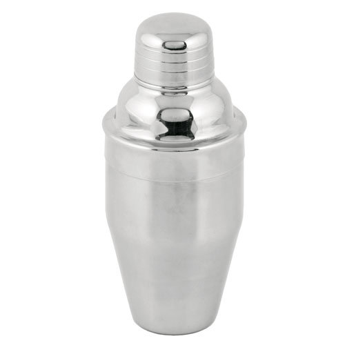 Shaker à cocktail 8,5 oz Contour en acier inoxydable