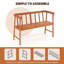 Eucalyptus Wood Outdoor Bench