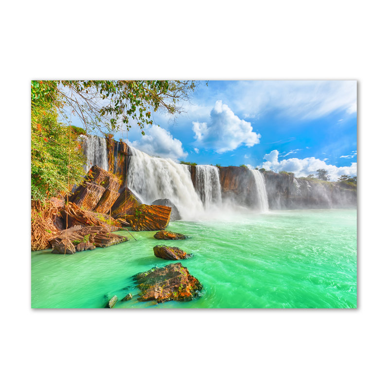 Cascade - Wrapped Canvas Print