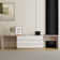 Jerymiah Modern Home Office Desk Extendable Dresser Desk Up To 114'' with Storage Drawers