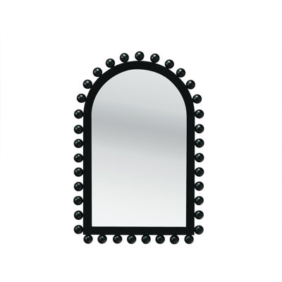 Miroir mural en bois