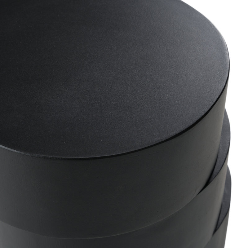 Grove - Table de bout moderne noire