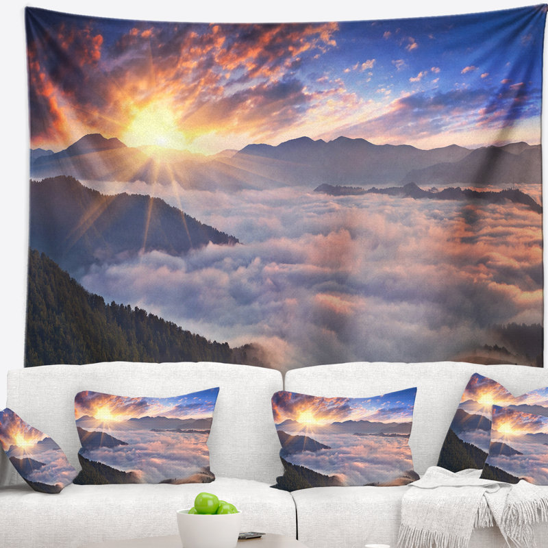 Polyester Tapestry, 68" H x 80" W