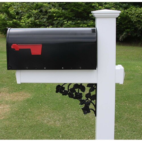 4EverProducts Post Mounted Mailbox & Reviews | Wayfair