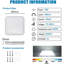 Plastic LED Flush Mount
