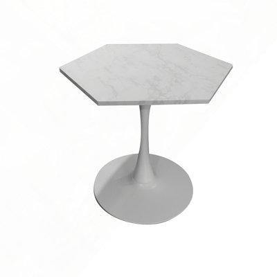 31.50" Modern Hexagonal Coffee Table