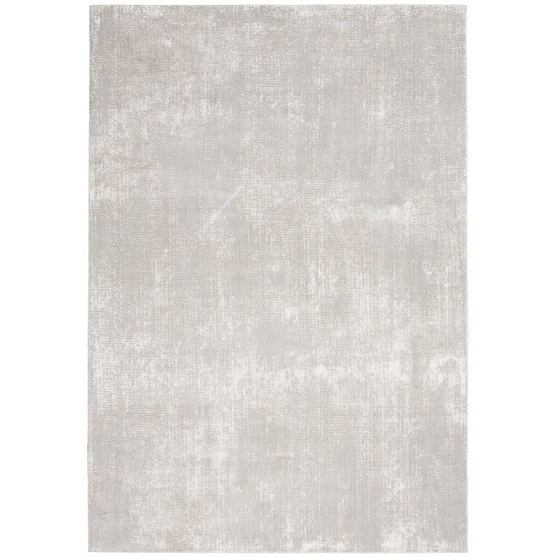 Tapis ivoire tissé à la machine, Rectangle 3 pi 11 po x 5 pi 11 po