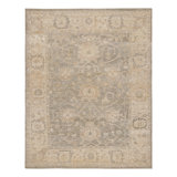 One-of-a-Kind Rectangle 8'2" X 10'4" Hand Knotted Area Rug