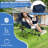 Hammock Camping Chair With Retractable Footrest And Carrying Bag-1583008563