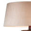 Lampe de table brune 30 po Ksenja