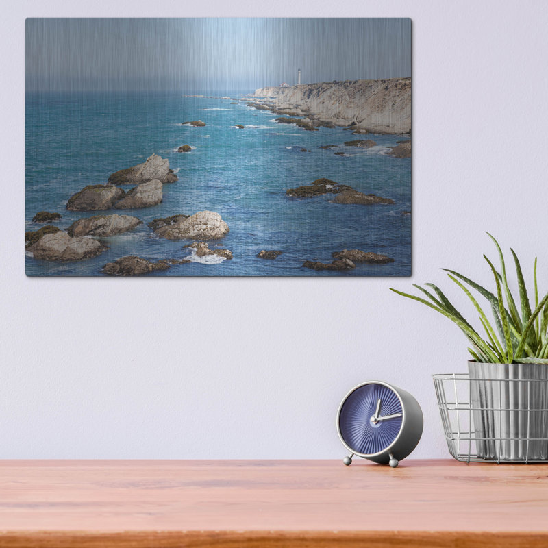 "Phare de Californie" par Nathan Larson, H 12 po x l 16 po