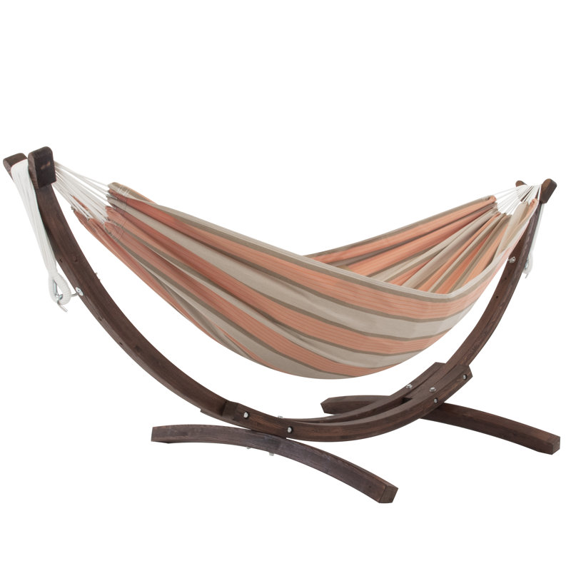Natalia Double Hammock with Stand, Cameo
