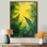 «Grazio Minimalisme Fern Tranquility On The Summer I», art mural