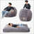 Fausse fourrure grise est en rupture de stock