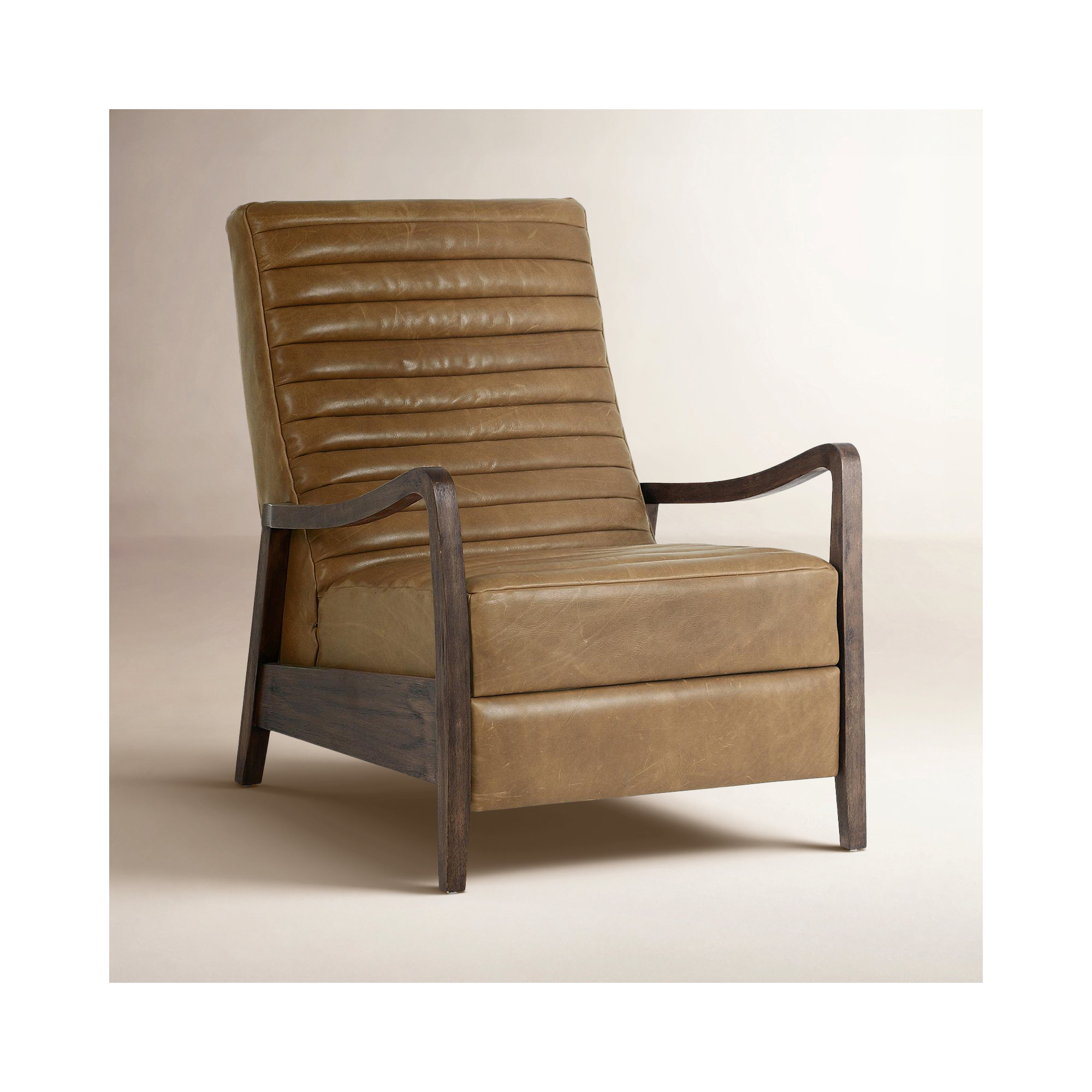 Neeley Recliner, Camel Brown