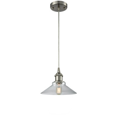 Luminaire suspendu conique à 1 lumière Newton St Loe