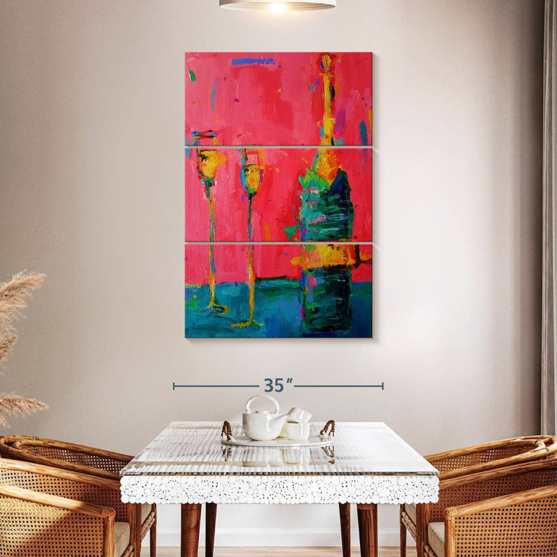 Yarlin Prosecco, 50" H x 32" W