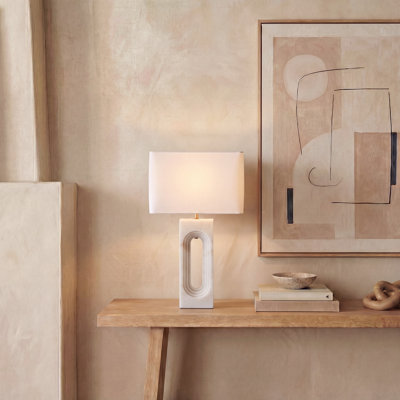 Floressa Marble Table Lamp
