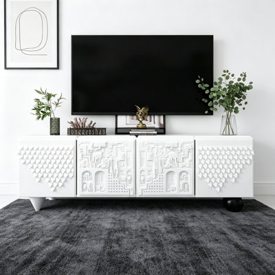 Simple and Creative Art TV Cabinet