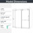 44"-48"W*76" H Frameless Single Sliding Shower Door – 5/16" (8Mm) Clear Tempered Glass, Bypass Design With Chrome Finish