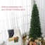 7ft Artificial Christmas Tree Slim, Fir, , 818 Tips, Branch Slim Fir 7ft, Flame-retardant