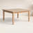 Amina Solid Wood Square Coffee Table