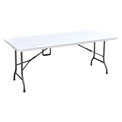 Suzi Folding Steel and Plastic Camping Table
