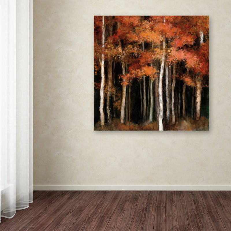 « octobre », reproduction sur toile tendue, H 14 po x l 14 po