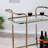 Gunter Metal Bar Cart