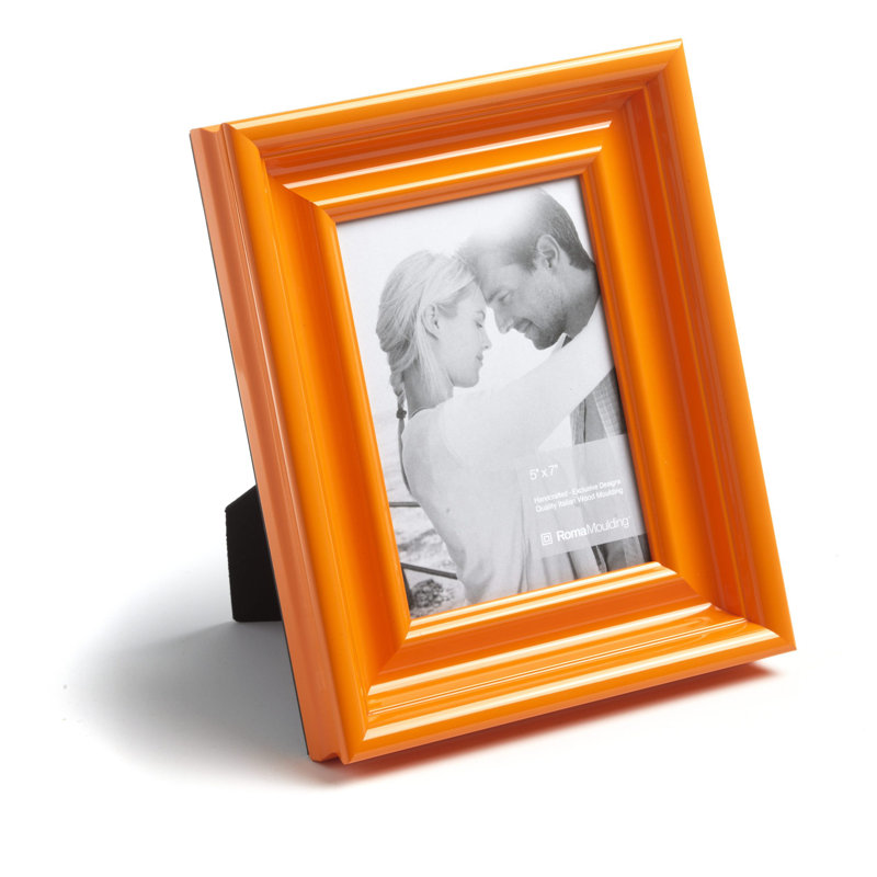 Cadre photo Roma, 4 po x 6 po, Orange