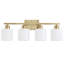  Luminaire de salle de bain à 4 lumières à intensité variable avec abat-jour en verre de lait givré-1963843570-1963843528