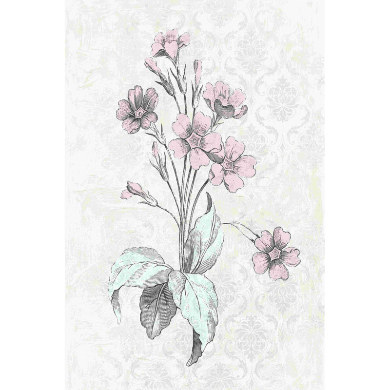 Victorian Blooms IV, H 36 po x l 24 po