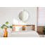 Huldar Glass Flat Wall Mirror