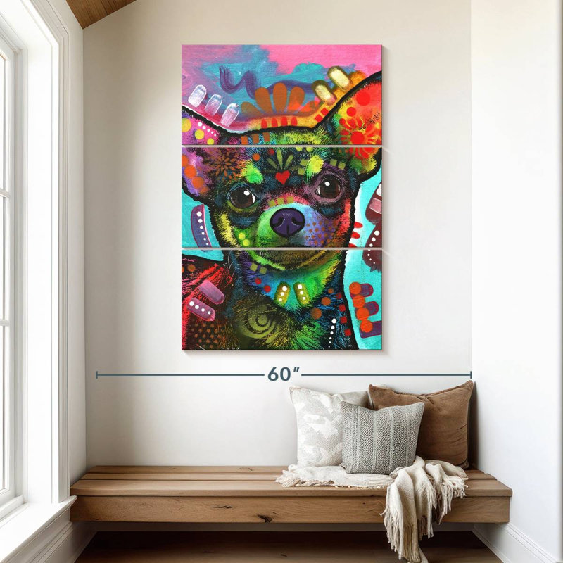 Brampt Chi, 50" H x 32" W