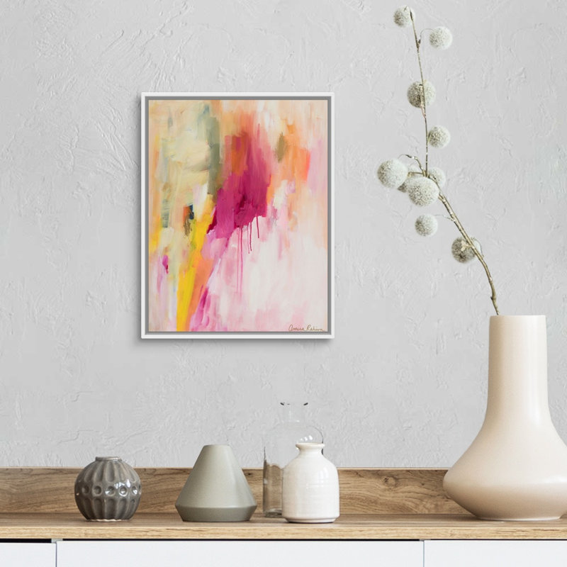 Reproduction d’art sur toile, "Easy like Sunday Morning" par Amira Rahim, H 16 po x l 13 po x P 1,75 po