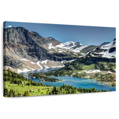 Paysage du lac caché Alvord