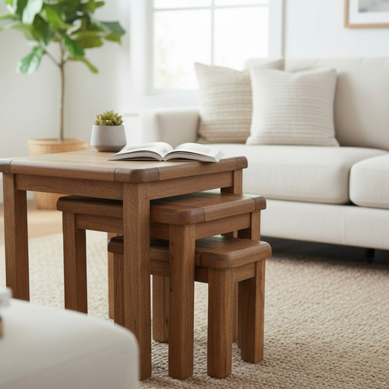 Dorchester Solid Wood Nesting Tables