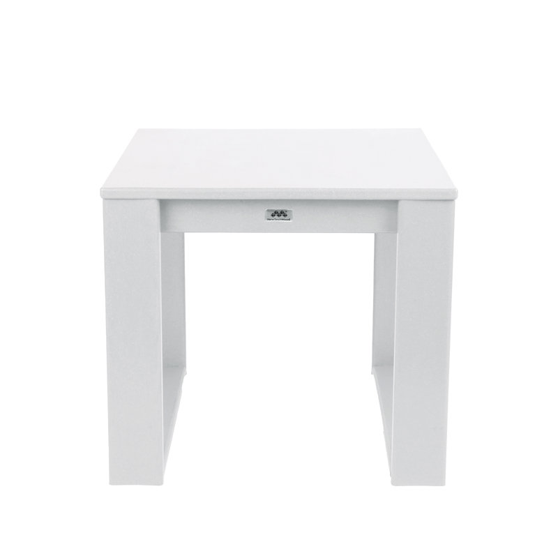 Table d'appoint moderne ivoire, White