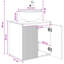 Single Bathroom Vanity with Ceramic Basin-1424298183