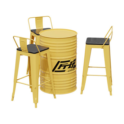 Karyss 3 - Person Pedestal Dining Set