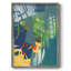 Impression tropicale encadrée Tropical graphiques III - bois massif-648324772