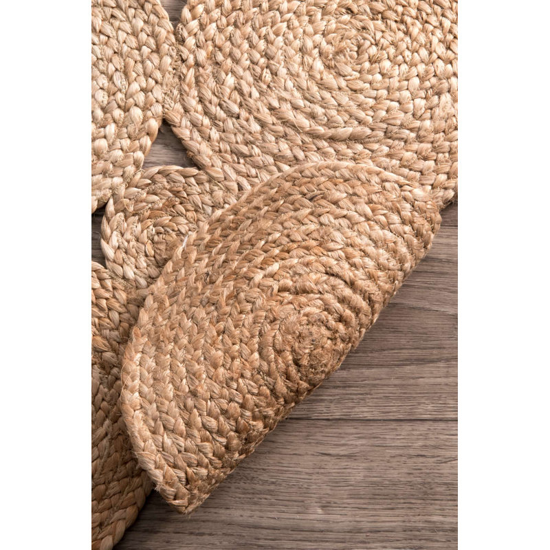 Tapis géométrique tissé à la main Arkwright, Rectangle de 5 pi x 8 pi
