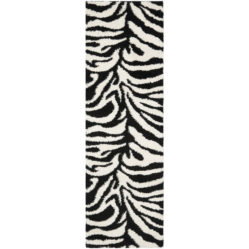 Braylee Animal Print Area Rug, Runner 69 x 213cm