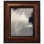Cadre photo simple en bois véritable vieilli