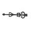 Charnière de porte simple à charnières h 11 po x l 3,38 po